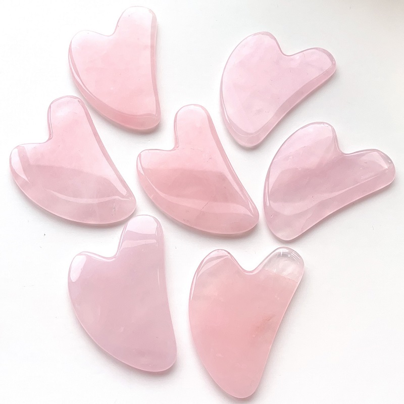 Jade Gua Sha Tool - Piedra Guasha de Jade Natural en