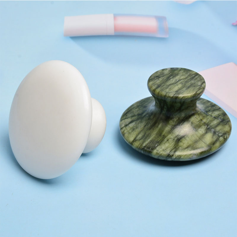 Masajeador de cabeza de seta d - Jade Gua Sha Tool reseña y precio