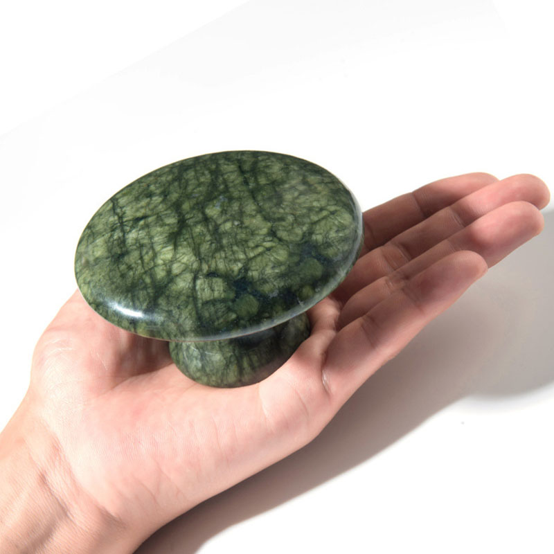 Masajeador de cabeza de seta d - Jade Gua Sha Tool reseña y precio