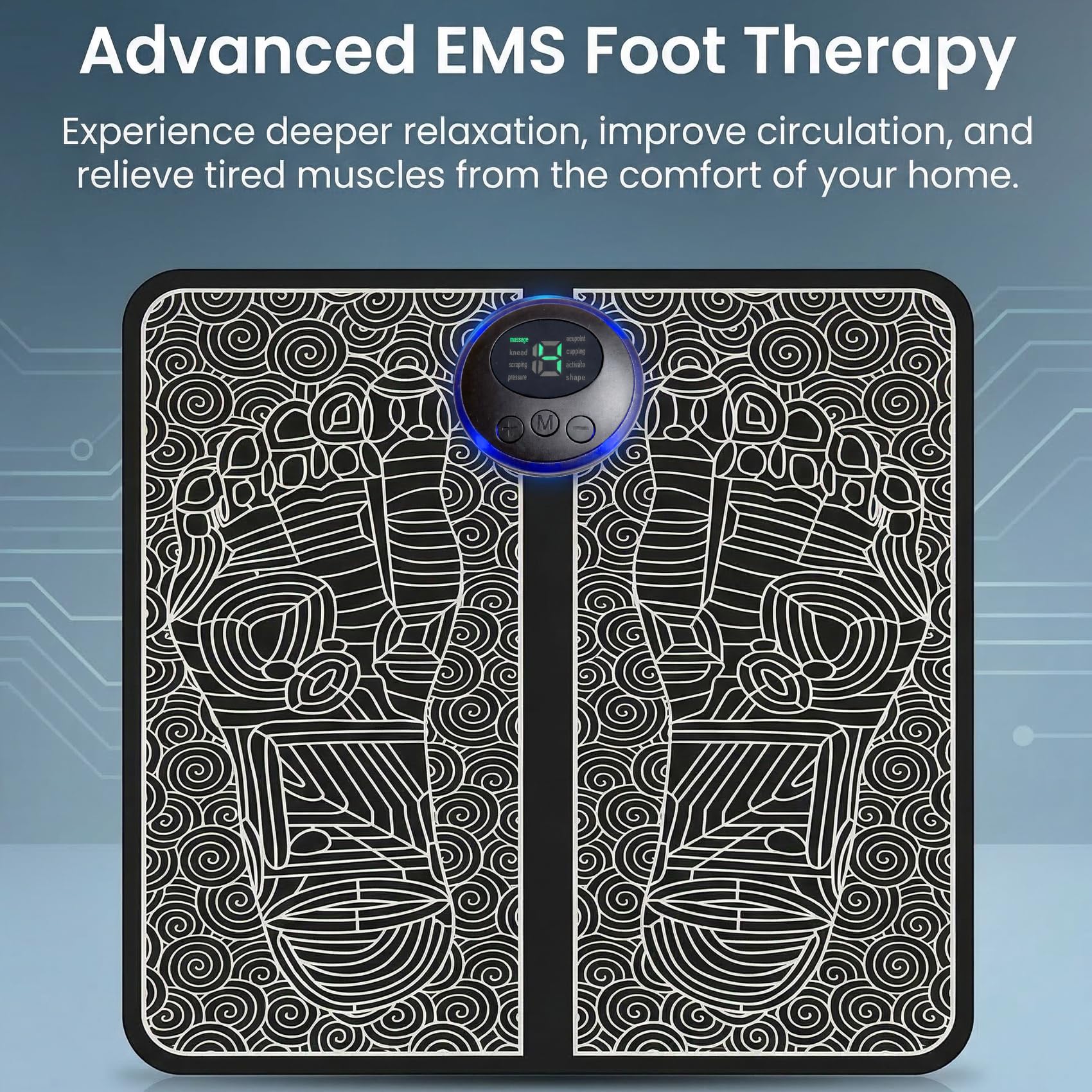 Alfombrilla masajeadora de pie - Ems Foot Massager reseña y precio