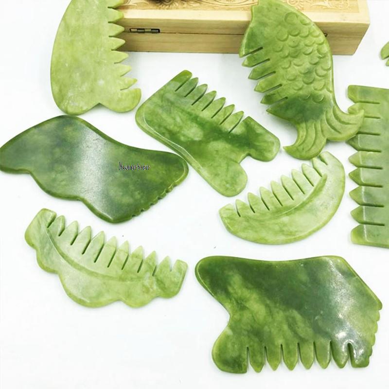 Raspador Gouache de piedra Nat - Jade Gua Sha Tool reseña y precio