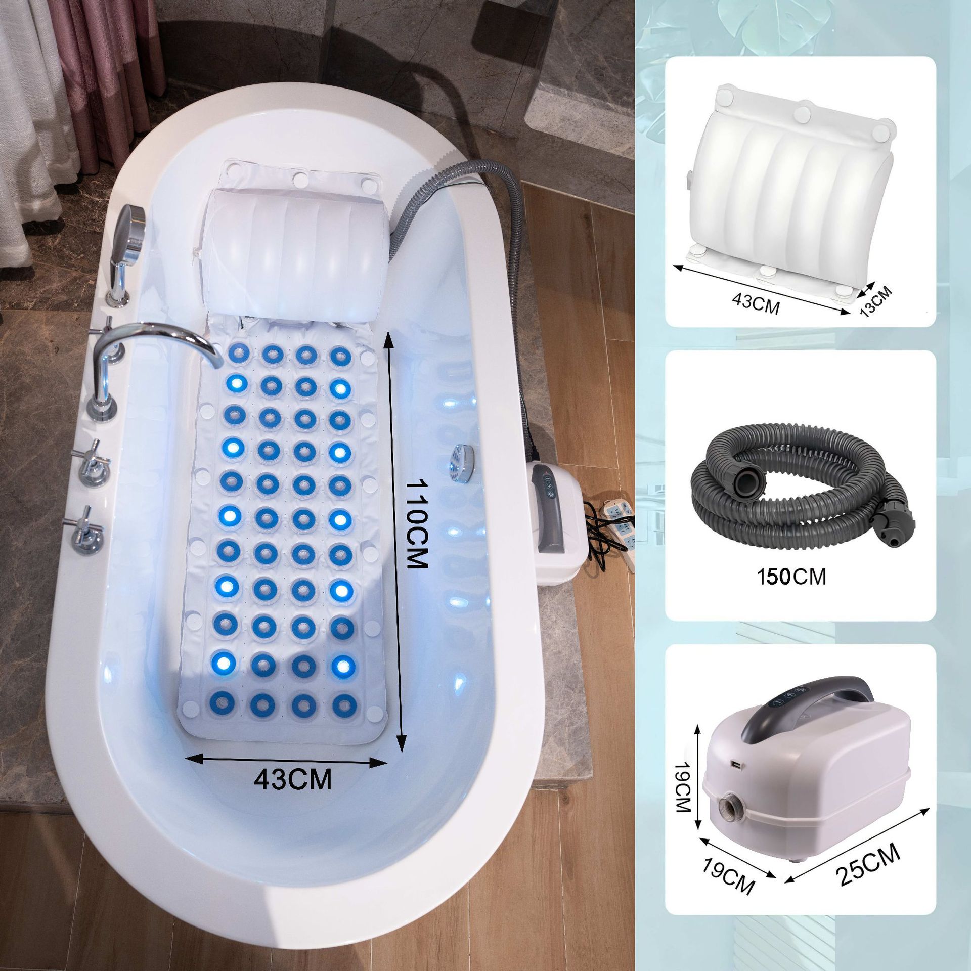 Almohadilla de masaje hidroter - Health Within Wellness Center reseña y precio