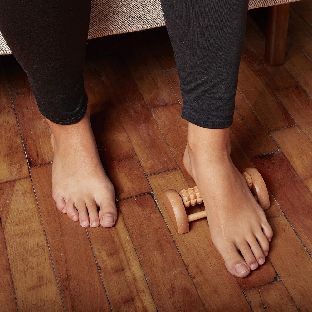1 rodillo de madera para masaj - Health With Wellness reseña y precio