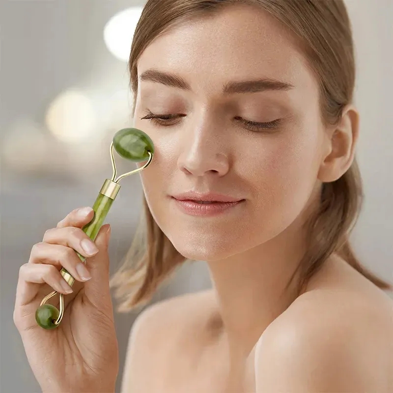 Rodillo de Jade Natural, juego - Jade Gua Sha Tool reseña y precio