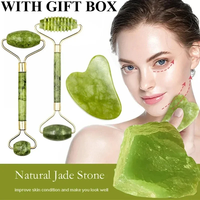 Rodillo Facial de Jade Natural - Jade Gua Sha Tool reseña y precio